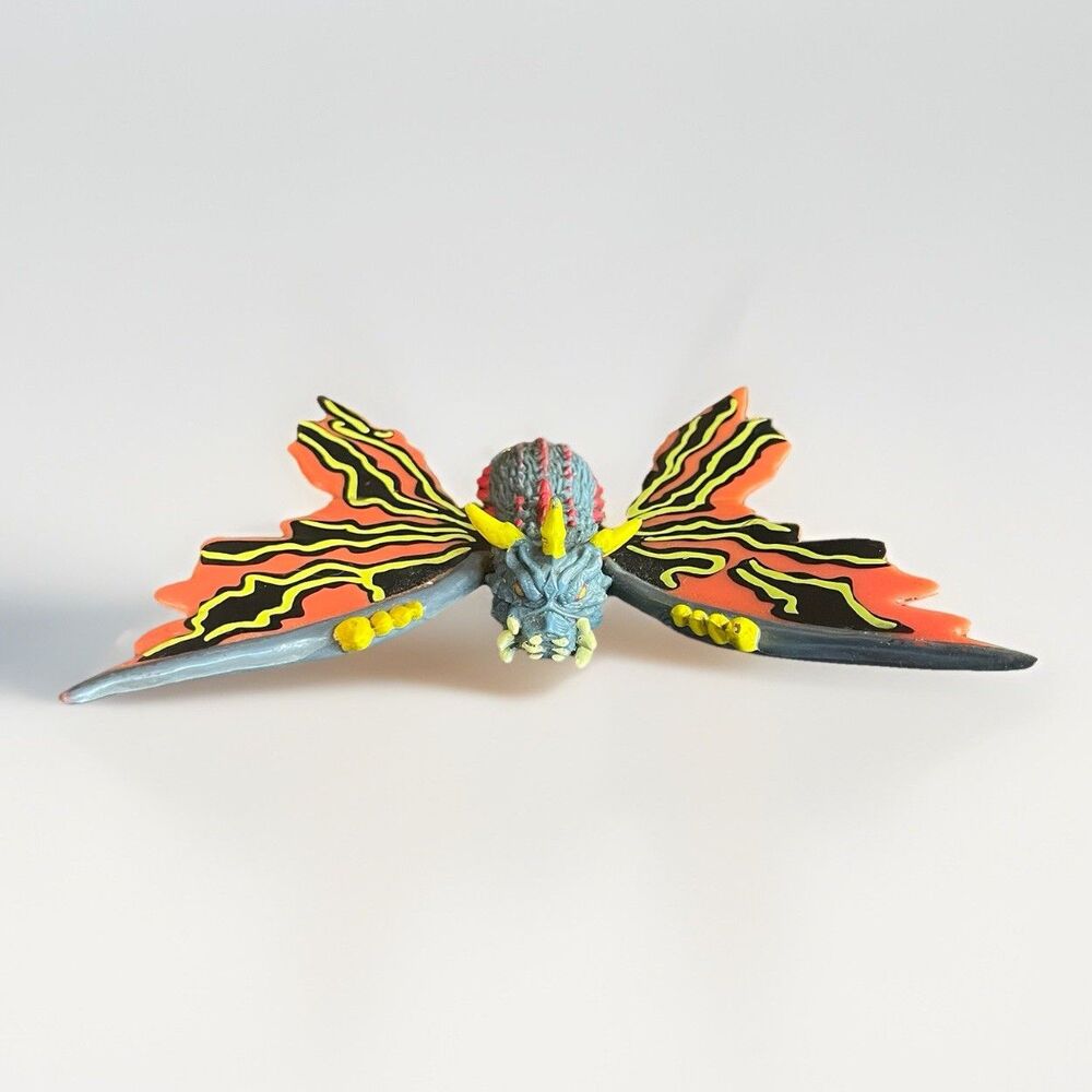 Vintage 1995 Trendmasters Godzilla Wars Battra Mothra Kaiju Action Figure Toho